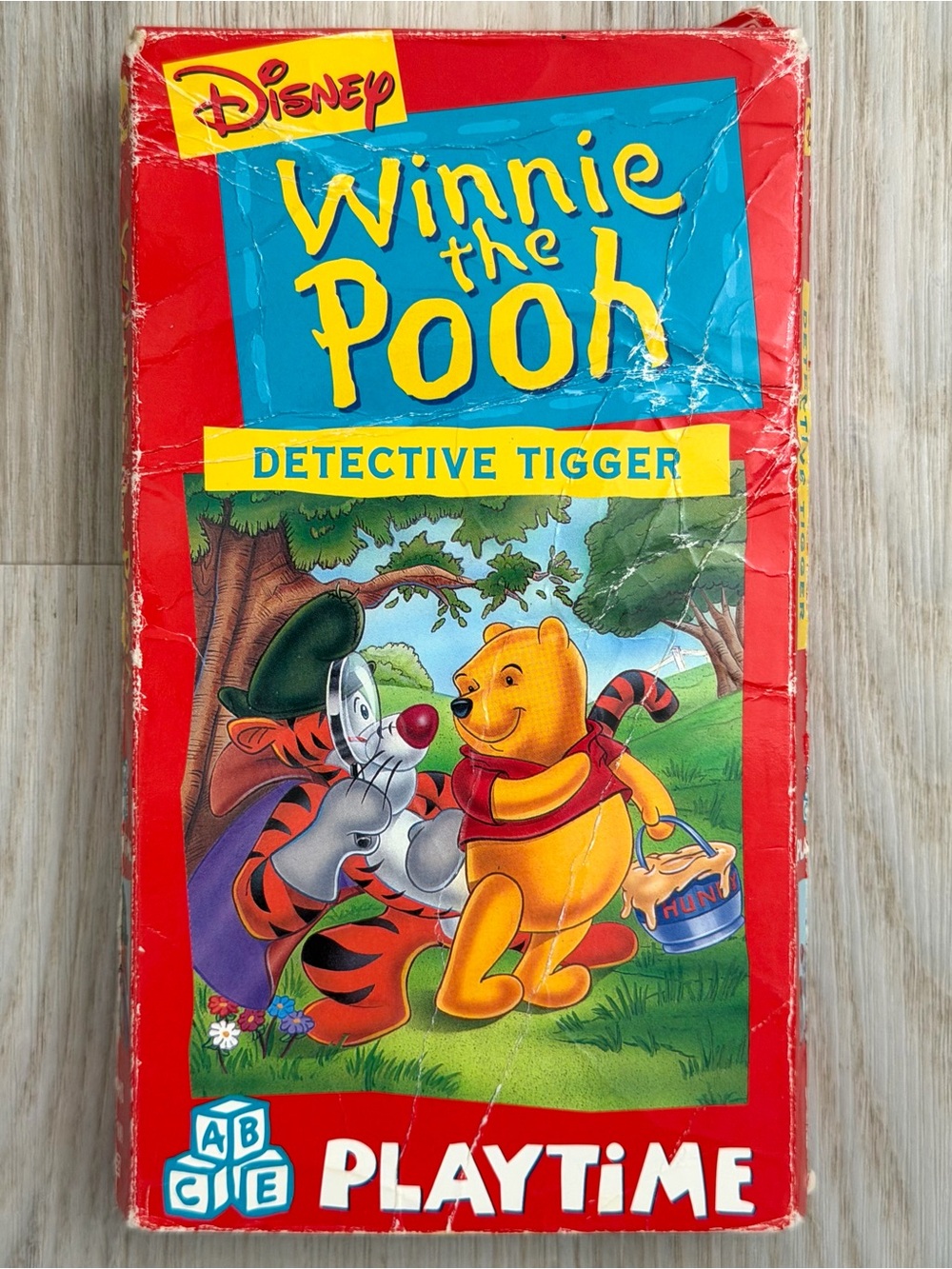 Disney Winnie the Pooh VHS Children’s Video Detective Tigger Tested Works
